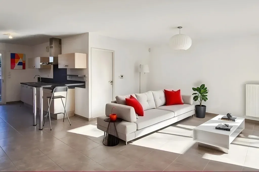 Séjour - Maison au Calme avec Terrasse à Pertuis