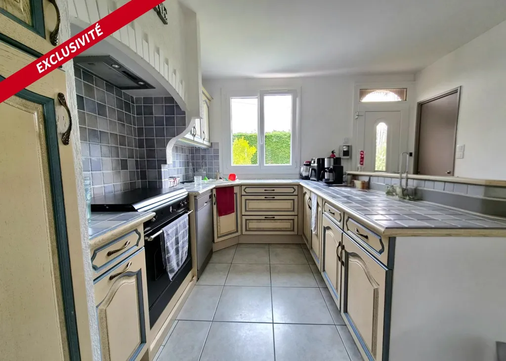 Cucina - Single-Storey House with Pool in Plourivo