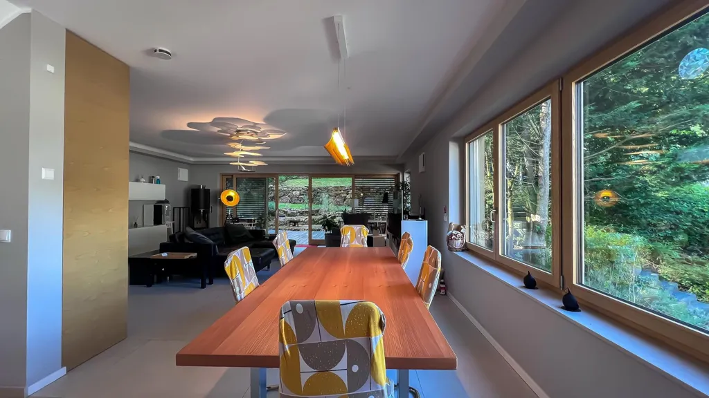 Dining Room - Luxury House with Solar Panels in Sandweiler