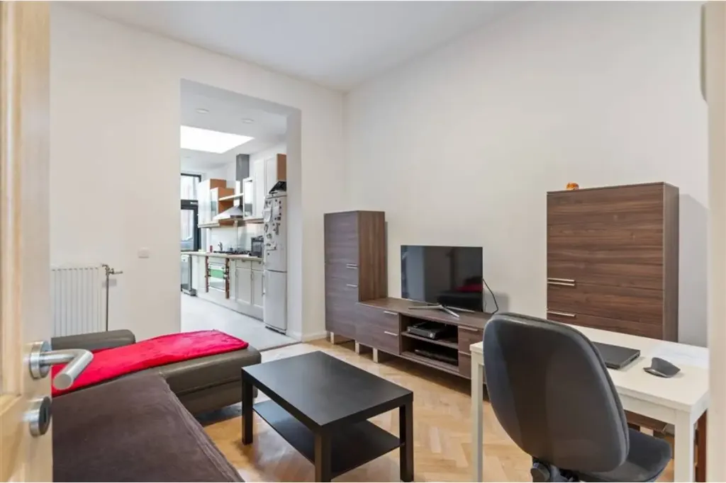 Living Room - Charming Ground Floor Flat with Terrace in Mortsel