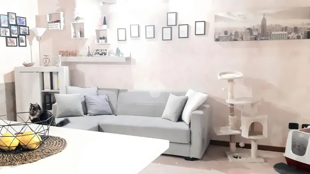 Séjour - Rearranged Apartment with Central Location in Curno