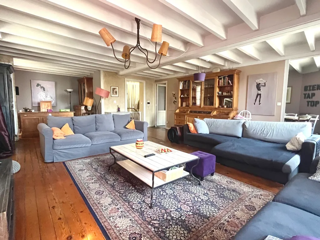 Séjour - Duplex Familial en Pierre au Bois du Bouscat