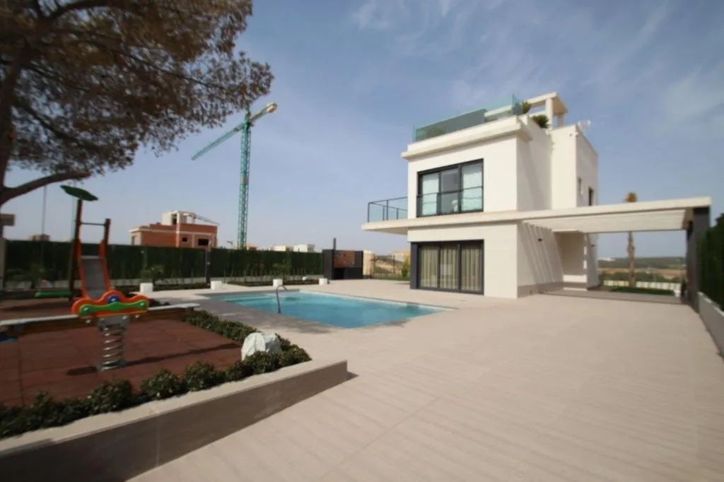 Piscine - Luxury Villa with Lake and Sea Views in San Miguel