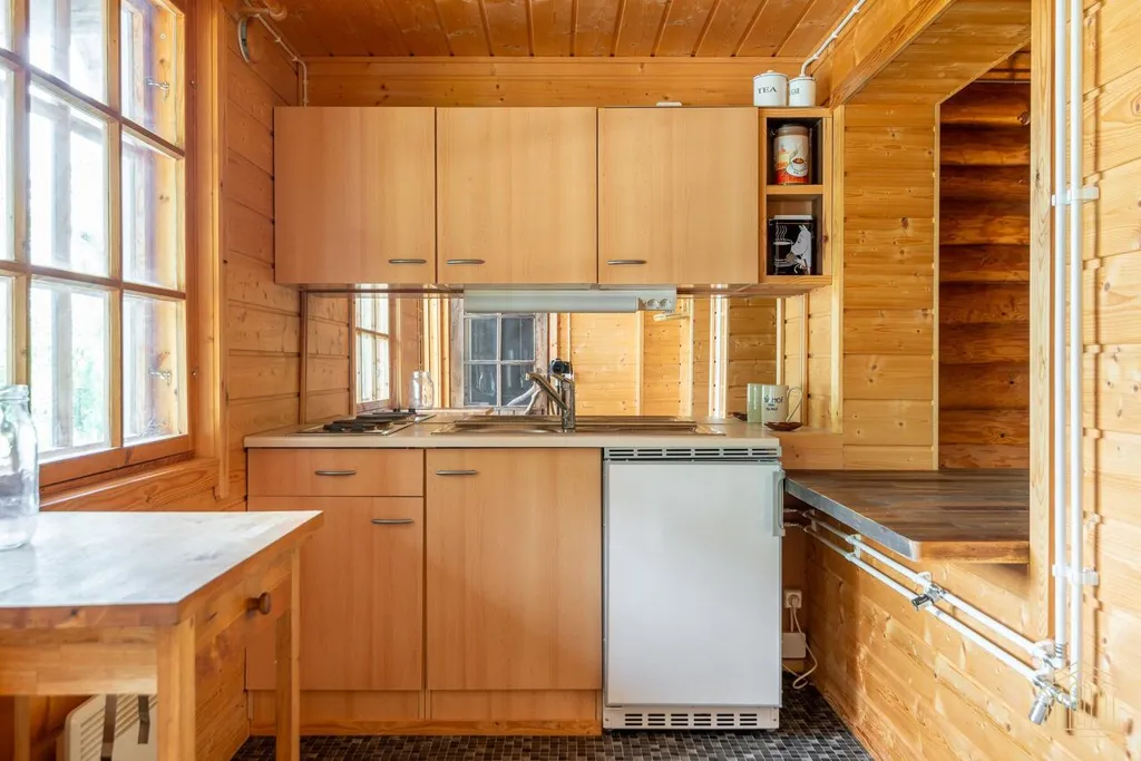 Cucina - Cottage with Lake View in Somero