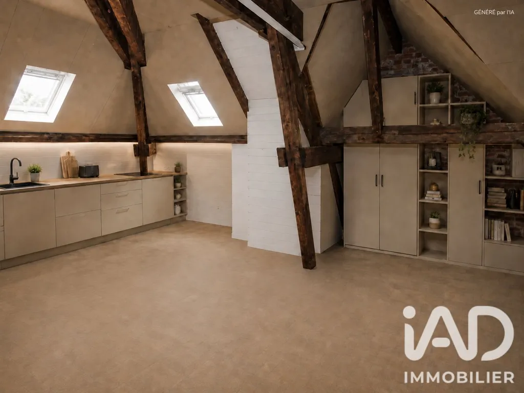 Cuisine - Appartement Familial avec Grenier Aménageable au Centre de Lisieux
