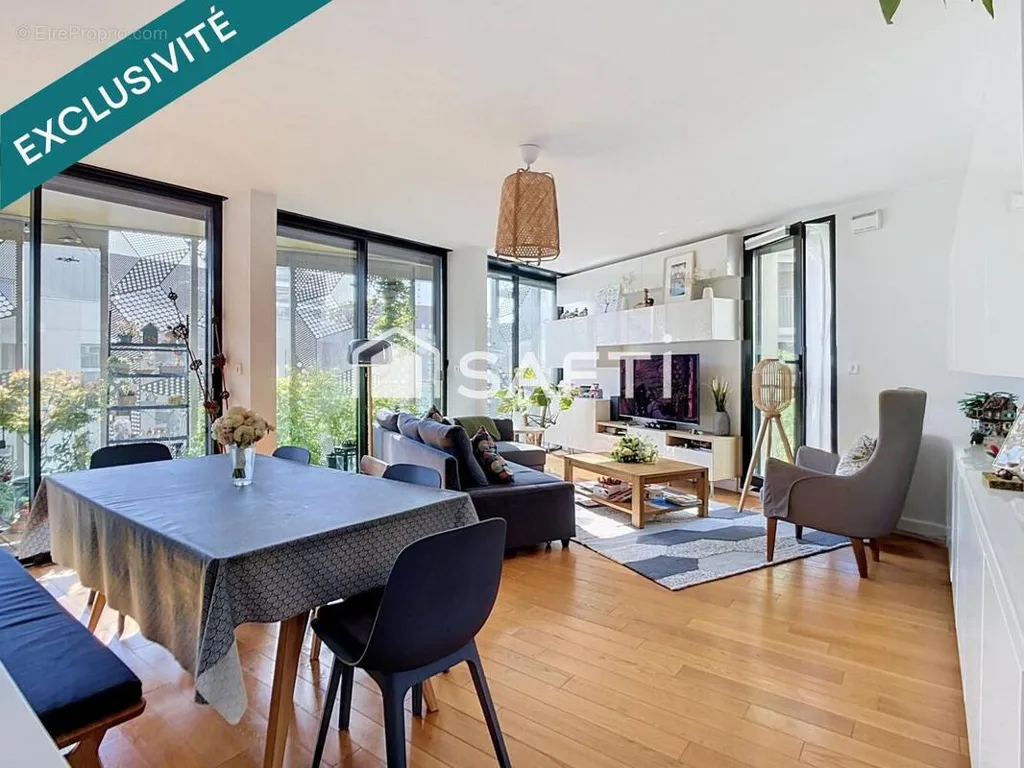 Sala da pranzo - Apartment with West-Facing Loggia in Paris 13th