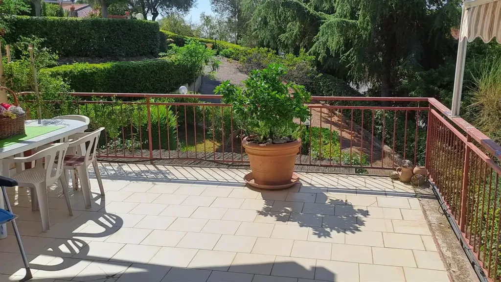 Terrasse - Sea View Apartment with Terrace in Magliano in Toscana
