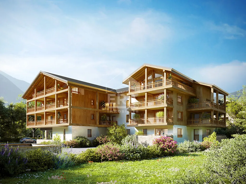 Exterior - Apartment with Balconies in Samoëns