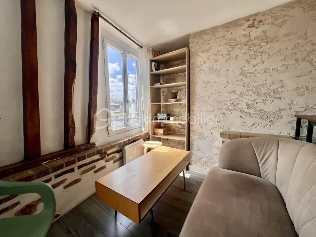 Séjour - Appartement T2 Sud avec Vue Dégagée à Paris