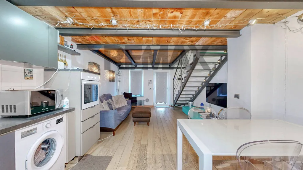 Köök - Ground Floor Apartment with Terrace in Milan