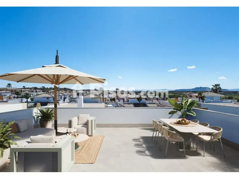 Terrasse - Contemporary Villa with Pool in Sucina