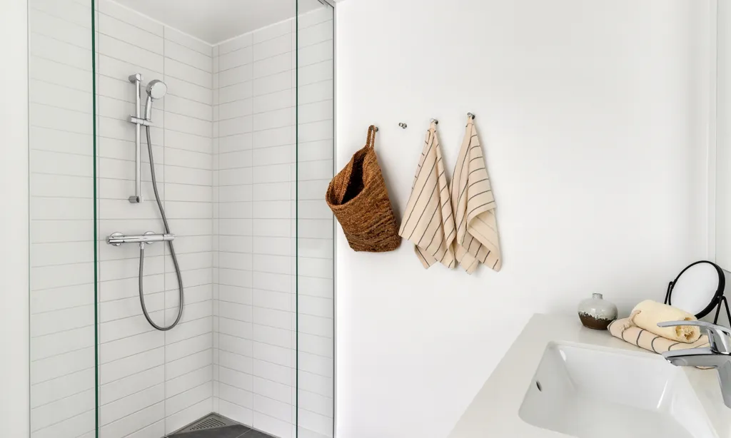 Salles de bain - Two-Bedroom Apartment with Private Balcony in Odense