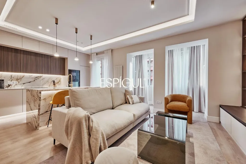 Séjour - Appartement 3 pièces à Madrid