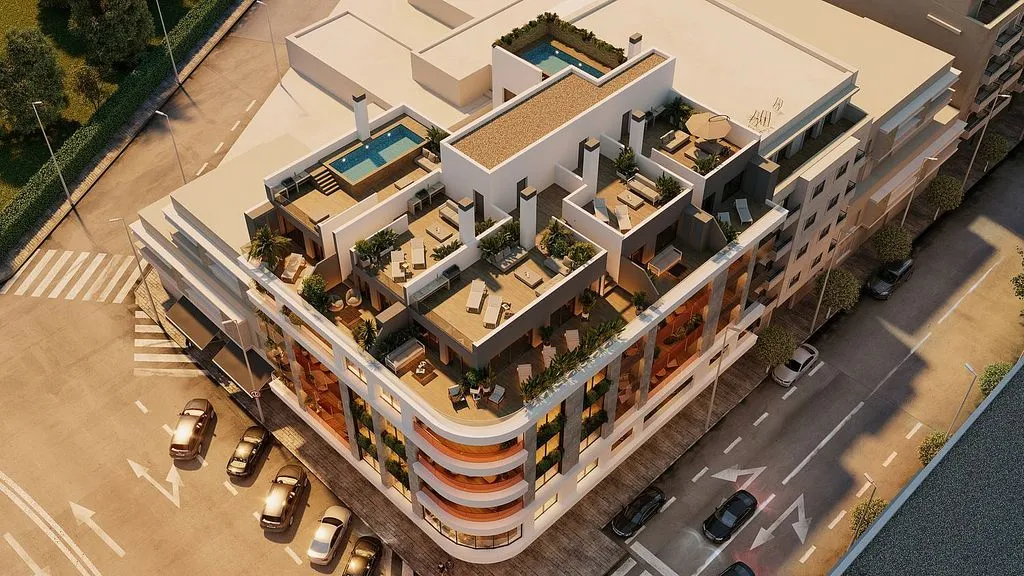 Õhuvaade - New Flat with Pool in Torrevieja