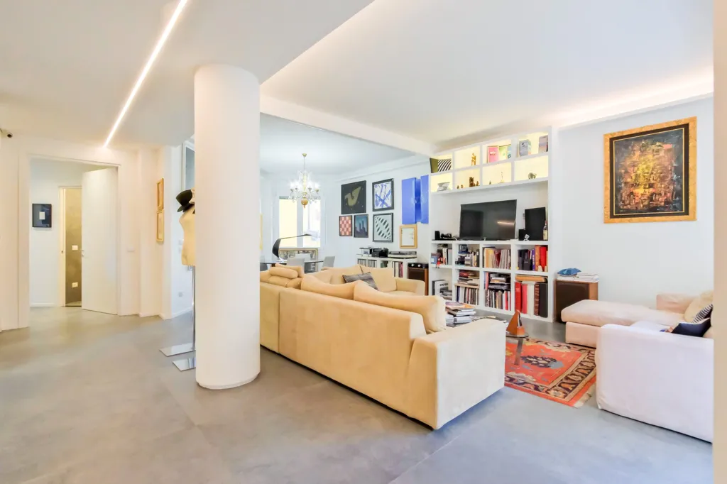 Séjour - Rustic Apartment with Historic View in Florence
