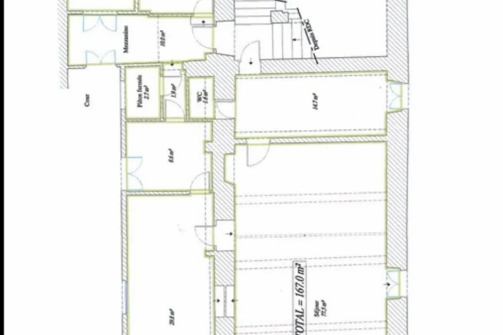 Plaan - Commercial Space with Arcaded Views in Nice