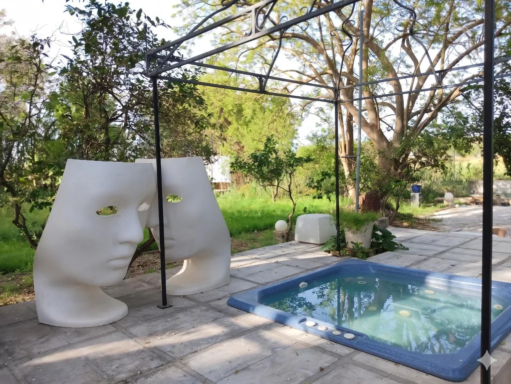 Piscine - Artistic Chalet with Pool in Manacor Centre