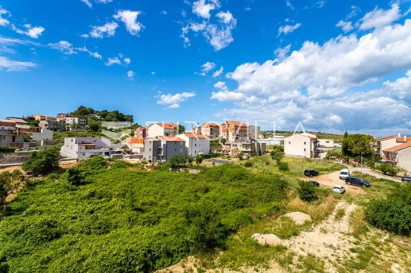 Vue aérienne - Modern Studio Apartment with Loggia in Sirobuja, Split
