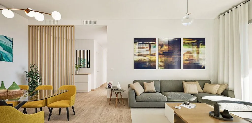 Séjour - New Apartment with Pool in San José de La Rinconada