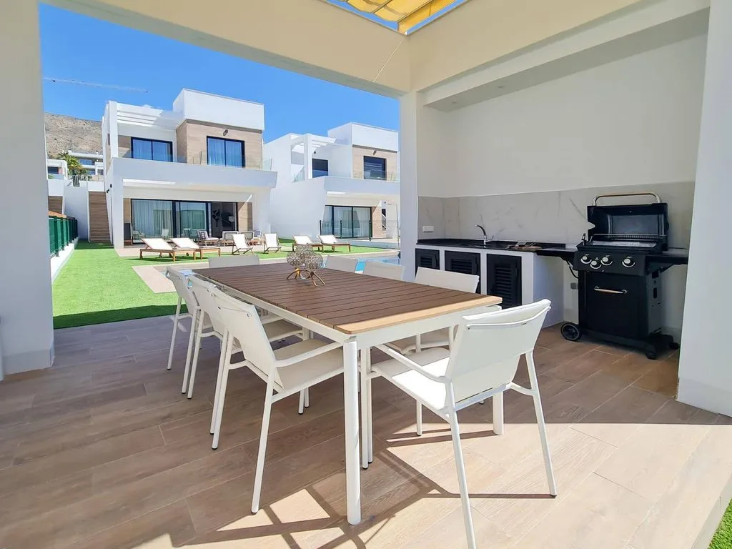 Terrasse - Luxury Villa with Pool in Finestrat, Valencia
