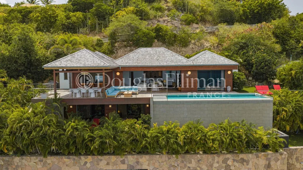 Õhuvaade - Villa with Panoramic Views in Pointe Milou
