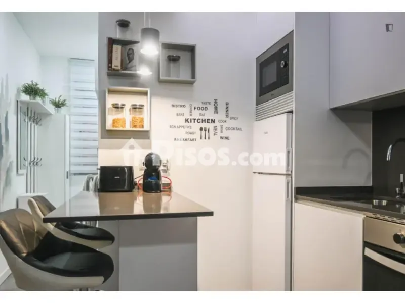Köök - 1-Bedroom Apartment in Madrid Centre