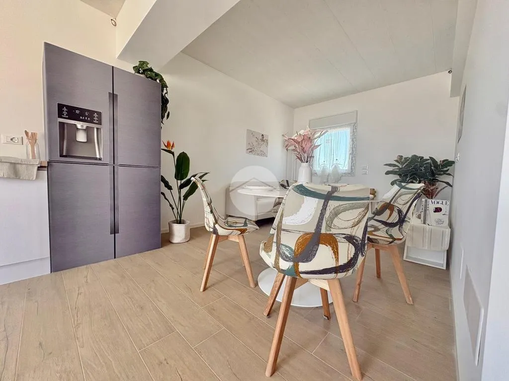 Söögituba - Attico with Panoramic Terrace in Gatteo Mare