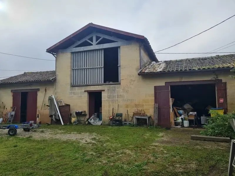 Extérieur - Château à Réaménager avec Parc à Arveyres