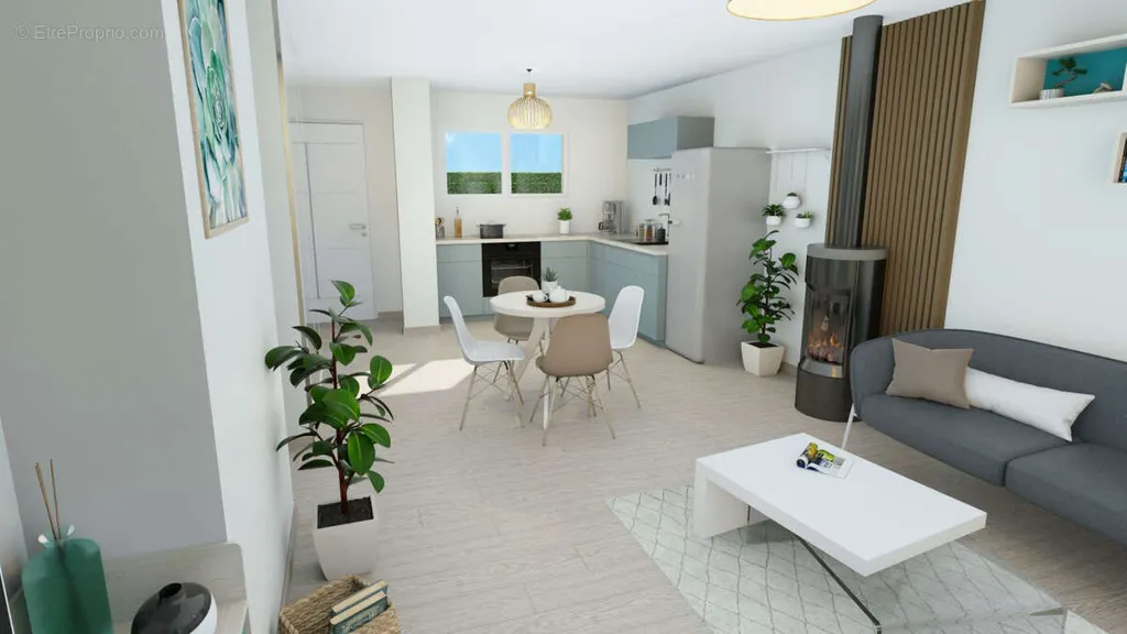 Modular New Home with Garden in Chatonnay