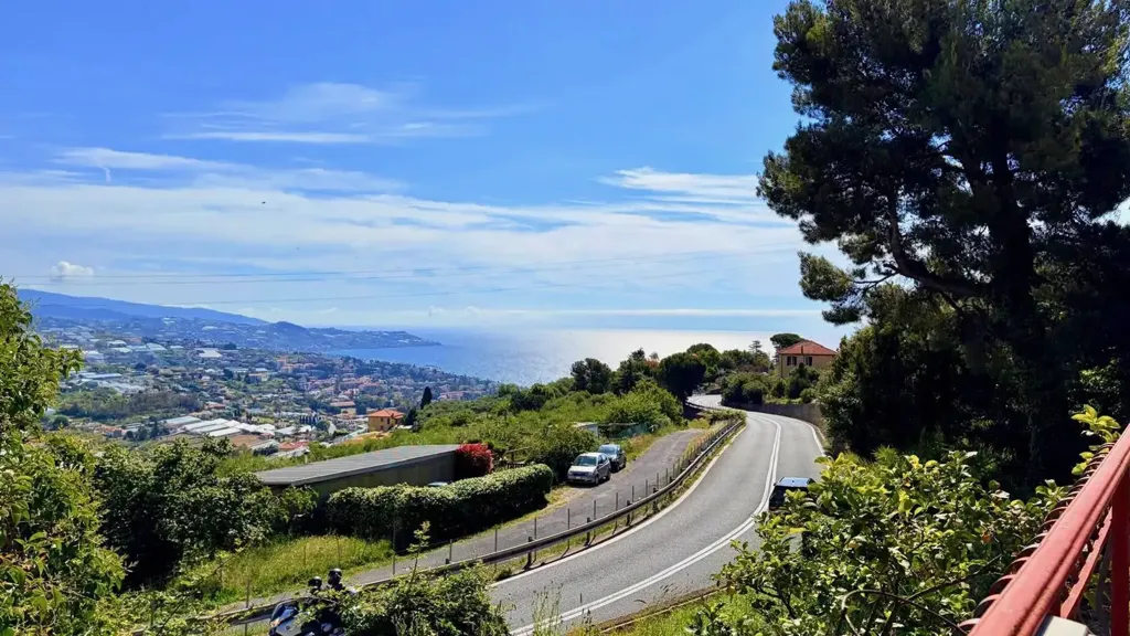 Balcon - Terraced Apartment with Sea View in Coldirodi