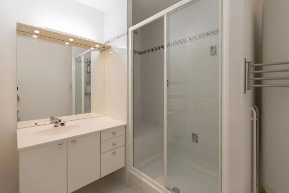 Bathrooms - Strasbourg Apartment with Balcony and Kitchen