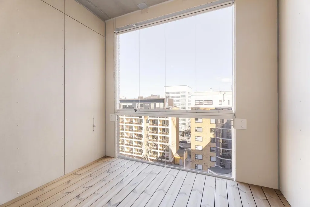 Balcon - Appartement 2 pièces à Tampere