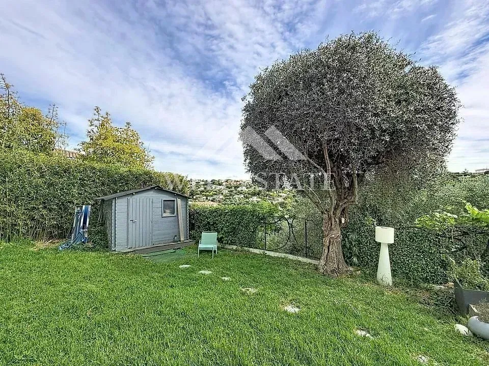 Jardin - Appartement Villa avec Piscine et Vue Panoramique à Nice