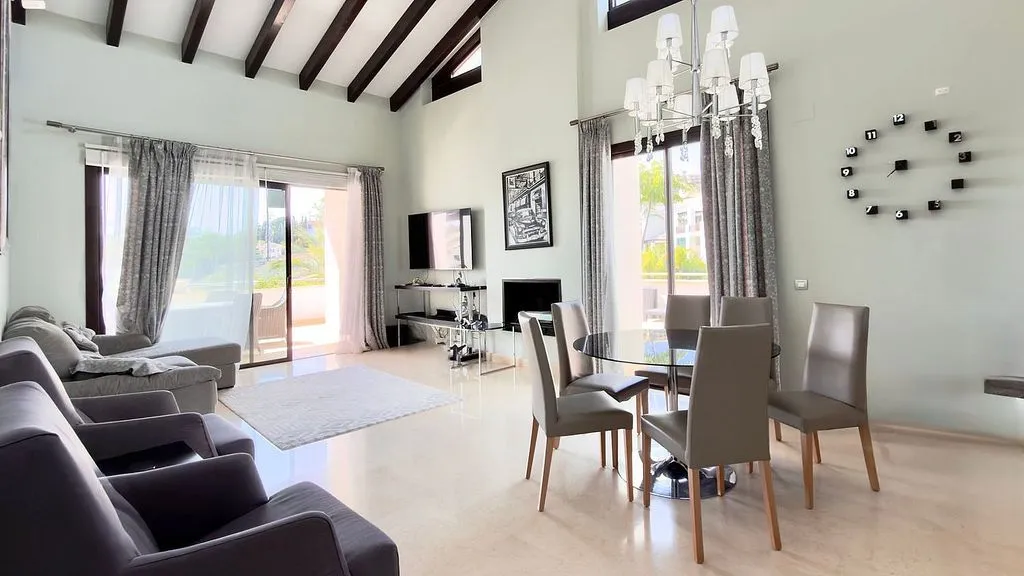 Séjour - Penthouse with Pool in Benahavís