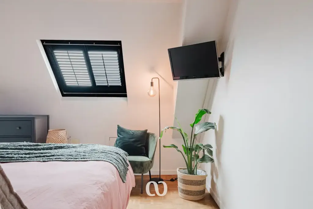 Camere da letto - Ready-to-Move Flat with Garden in Kruishoutem Centre