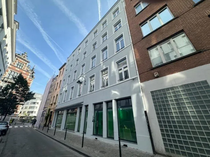Extérieur - Appartement 1BR avec Rendement Immédiat au Centre de Bruxelles
