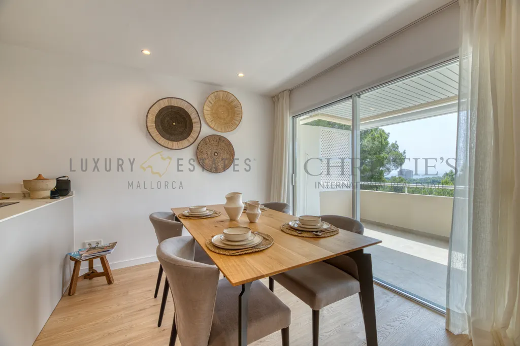 Salle à manger - Refurbished Penthouse with Rooftop Pool in Bendinat