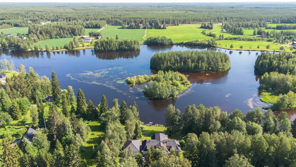 Vue aérienne - Maison à Oulu