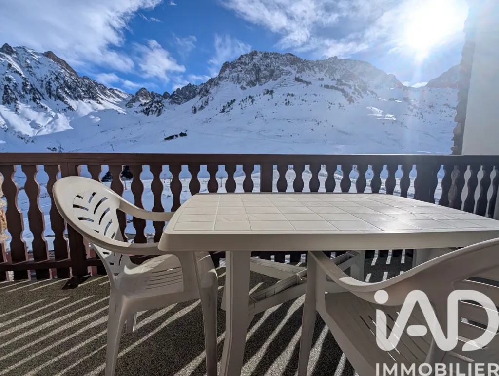 Balcon - Penthouse avec piscine intérieure à La Mongie