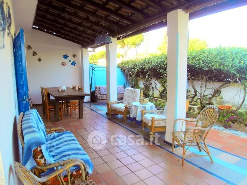 Terrasse - Bifamiliar Villa with Sea View in Terracina