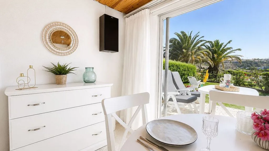 Terrasse - Bungalow with Pool and Terrace in Rocas Rojas