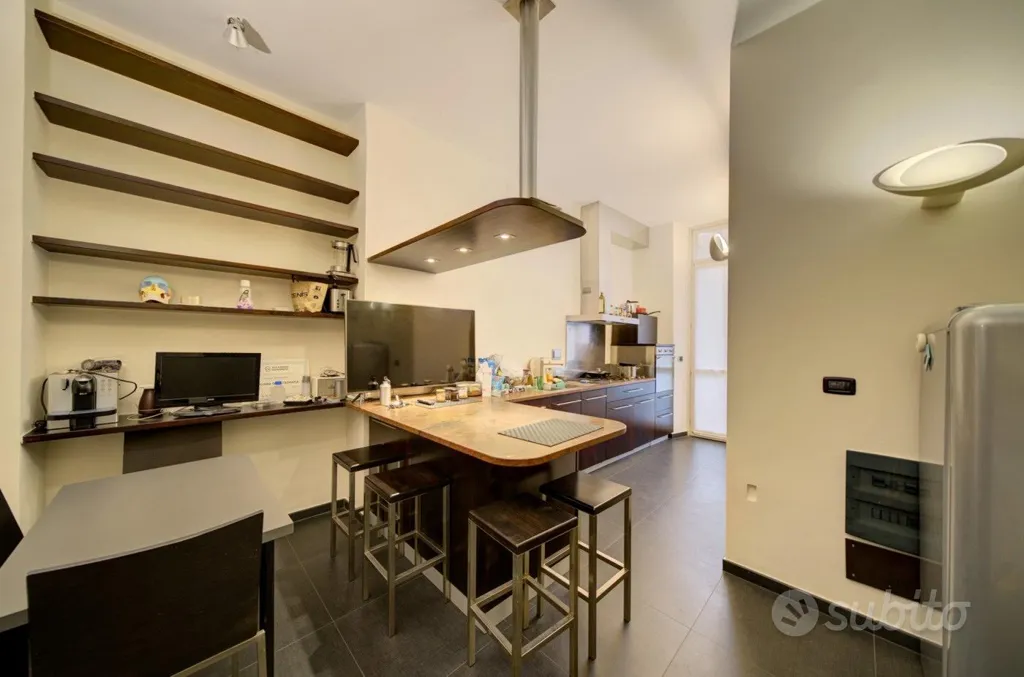 Cuisine - Design Flat with Balcony in Turin