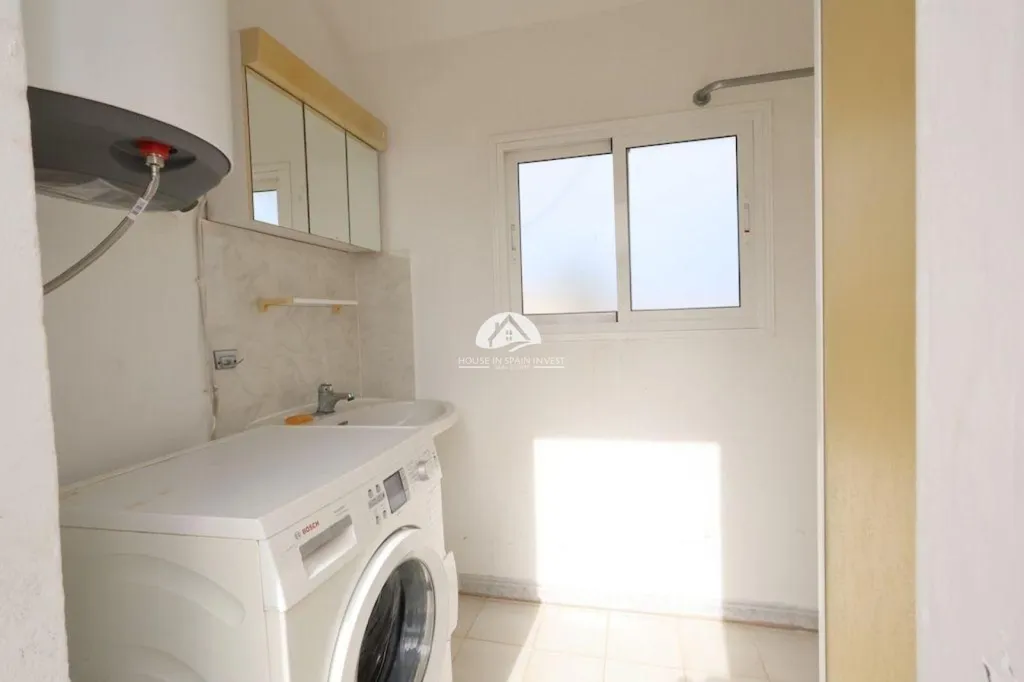 Pesuköök - Duplex with Sea View in Rojales