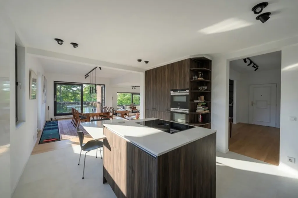 Cuisine - Appartement Rénové avec Terrasses à Uccle