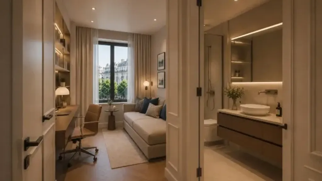 Salles de bain - Rustic-Style Apartment with Balcony in Milan