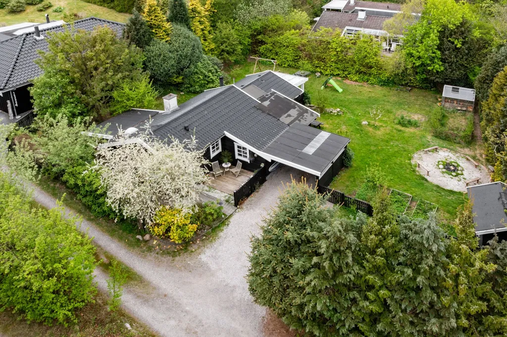 Aerial - 3-room house in Dronningmølle