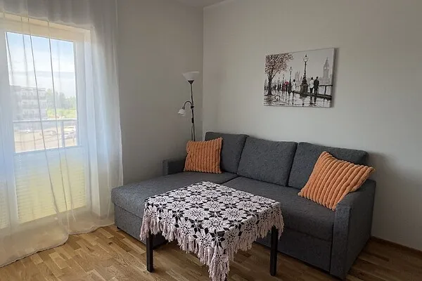 Soggiorno - Apartment with Balcony in Tartu