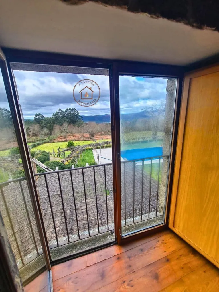 Balcon - Restored Rural Chalet with Pool in Gomesende