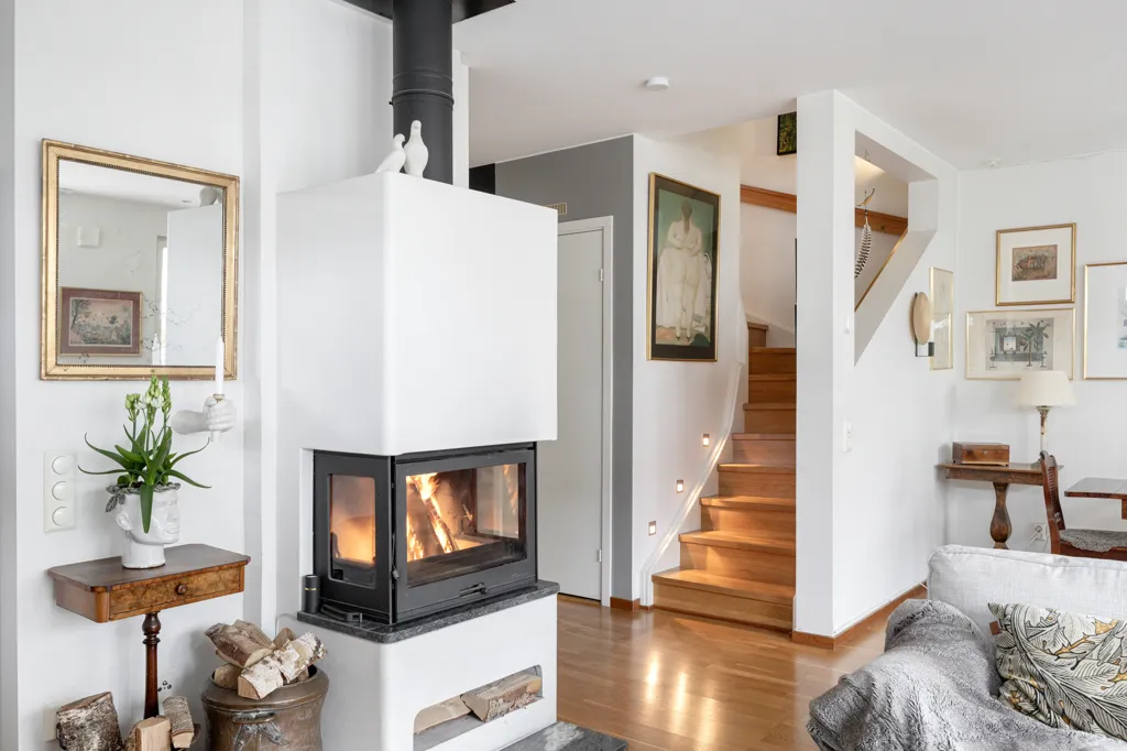 Séjour - Seaside Townhouse with Garden in Strandstaden