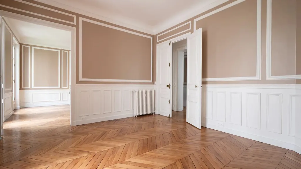 Entrée - Appartement de 5 Pièces avec Cour Arborée à Paris 75017
